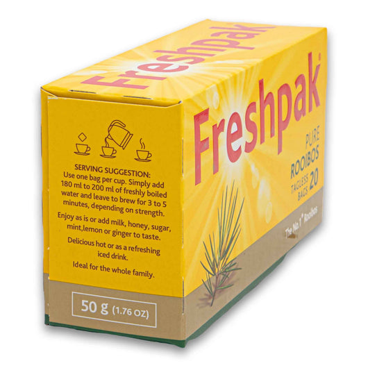 Pure Rooibos Tea 20 Tagless Tea Bags 50g | The no.1 Rooibos | Naturall ...