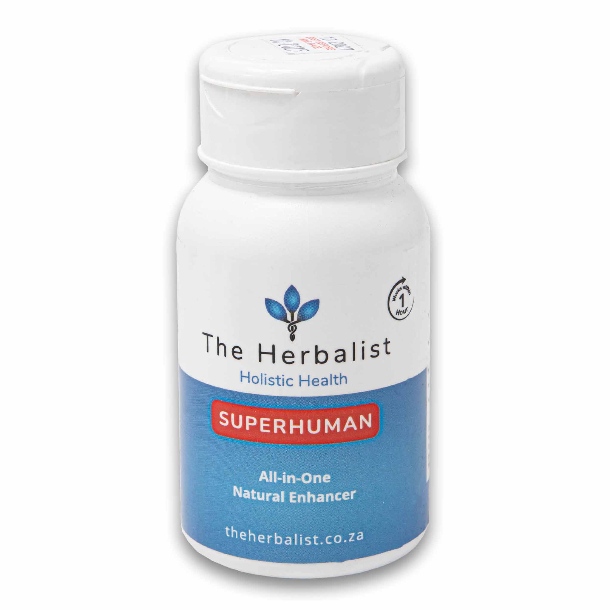 Superhuman Capsules 60 Pack | All-in-One Natural Energy Focus & Perfor ...