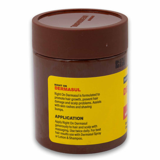 Dermasul Moisturising Hair & Scalp Cream 125g | Coconut Oil Castor Oil ...