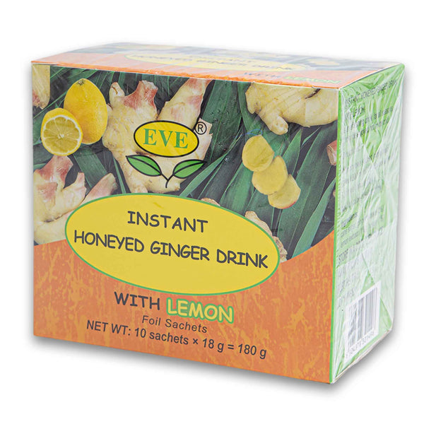 Eve's, Instant Honeyed Ginger Drink with Lemon 180g - Cosmetic Connection