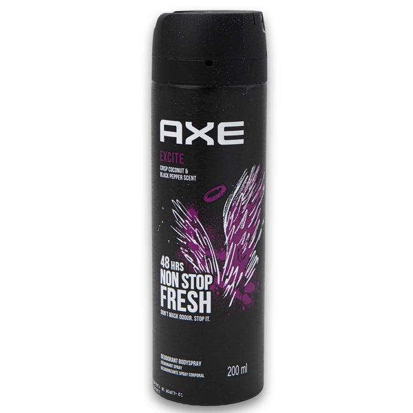 Axe, Non Stop 48HRS Fresh Deodorant Body Spray Excite for Men 200ml - Cosmetic Connection