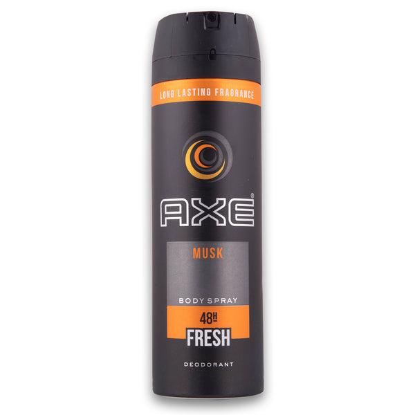Axe, Body Spray 48H Fresh Musk Deodorant Spray Long Lasting Fragrance 200ml - Cosmetic Connection