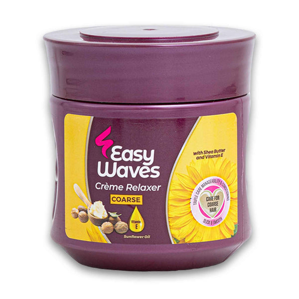 Easy Waves, Creme Relaxer Super for Coarse Hair with Shea Butter and Vitamin E 250ml - Cosmetic Connection