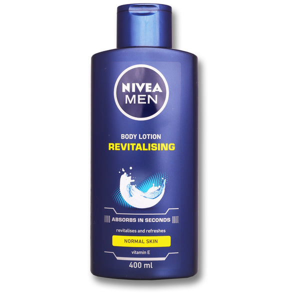 Nivea, Revitalising Body Lotion Absorbs in Seconds for Normal Skin 400ml - Cosmetic Connection