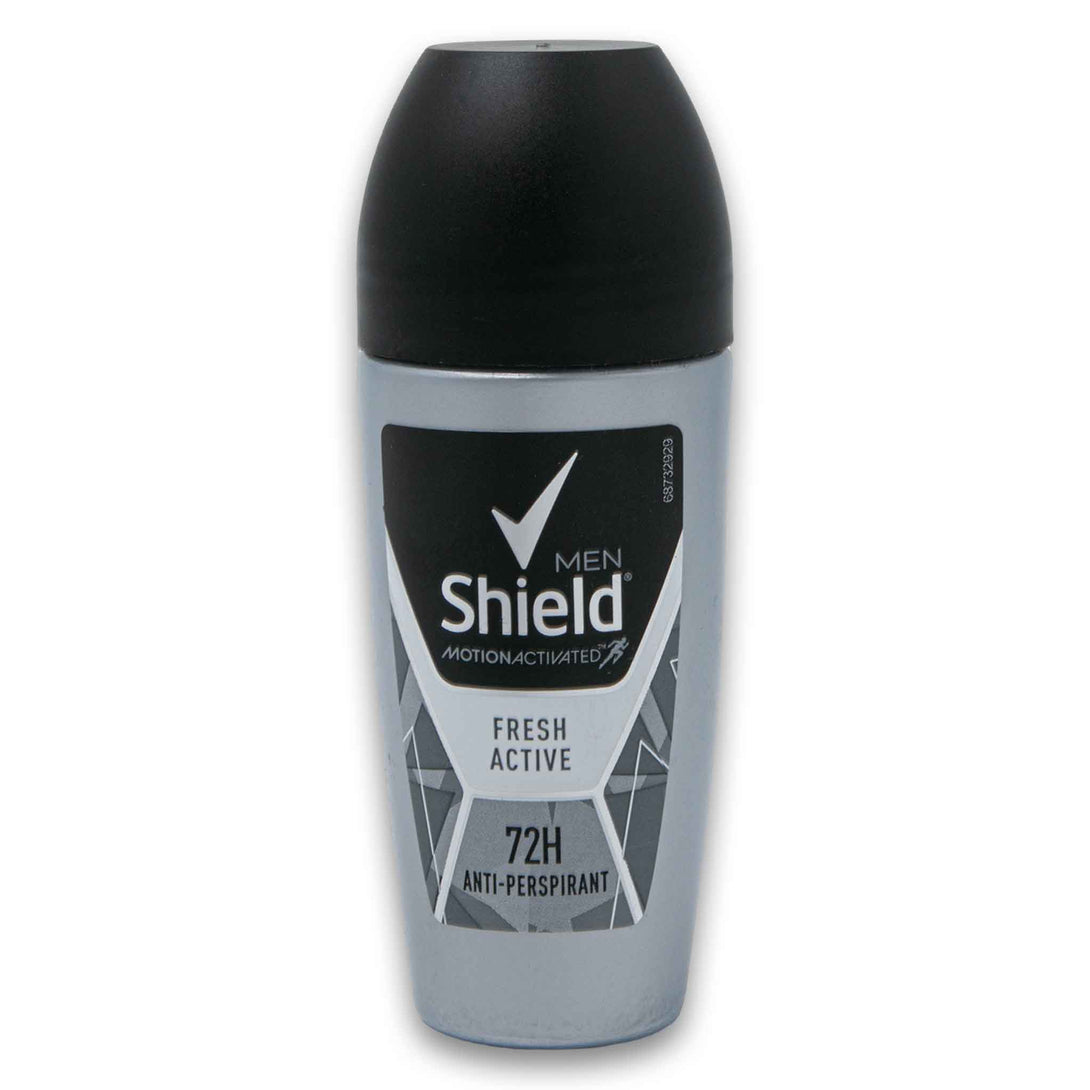 Shield, Men Motion Activated Roll On Anti-perspirant 50ml - Cosmetic Connection