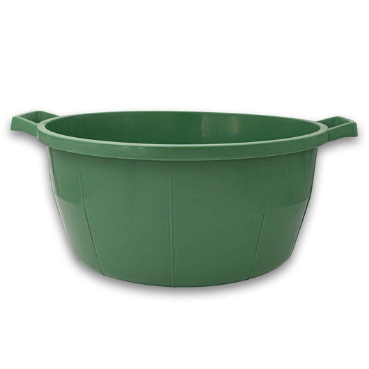 Buzz, Recycled Plastic Basin Tub with Handles 20L / 46cm - Assorted Colour - Cosmetic Connection