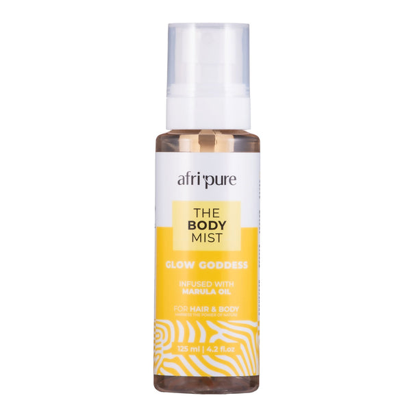 Glow Goddess Body Mist 125ml | Infused with Marula Oil – Hair & Body Hydration with a Radiant Scent