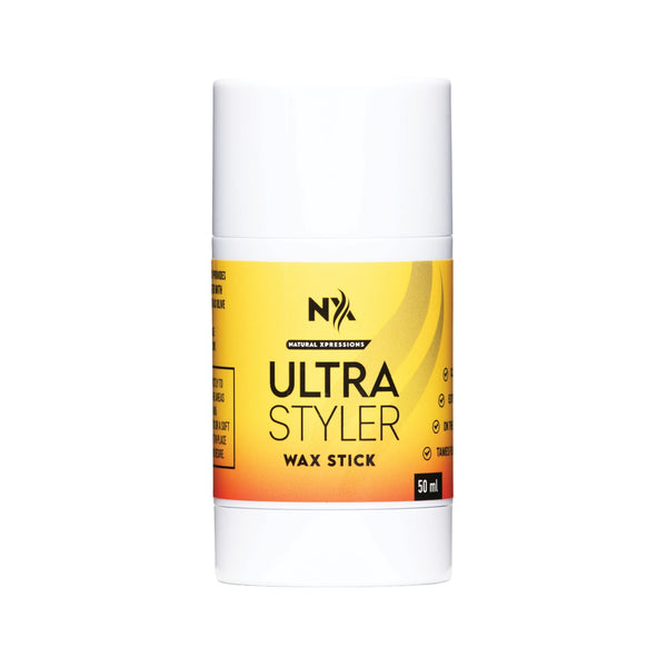 Hair Styling Wax Stick 50ml | Extra Strong Hold & Shine – Controls Flyaways & Defines Styles