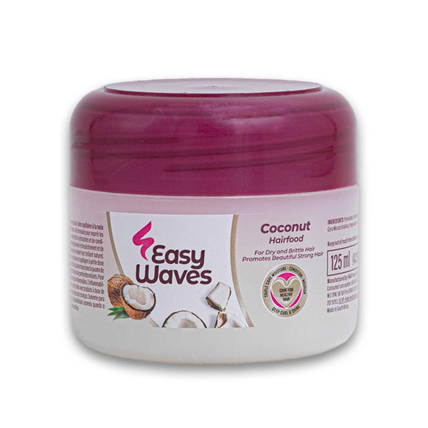 Easy Waves, Coconut Hair Food for Dry and Brittle Hair 125ml - Cosmetic Connection