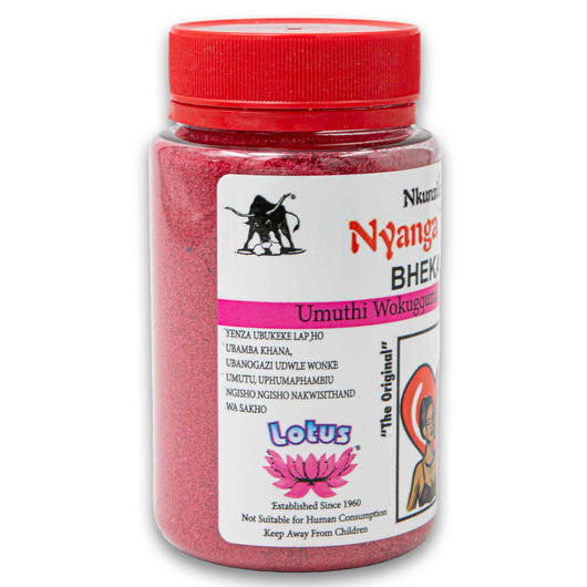 Lotus, Nkunzi Special Nyanga Yezizwe Lucky Bath Powder 250g - Cosmetic Connection