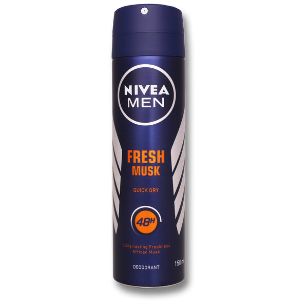 Fresh Musk Quick Dry 48h Long-lasting Fragrance Deodorant Spray 150ml