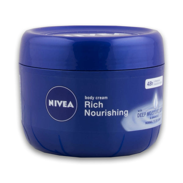 Nivea, Rich Nourishing Body Cream with Deep Moisture Serum for Normal to Dry Skin 250ml - Cosmetic Connection