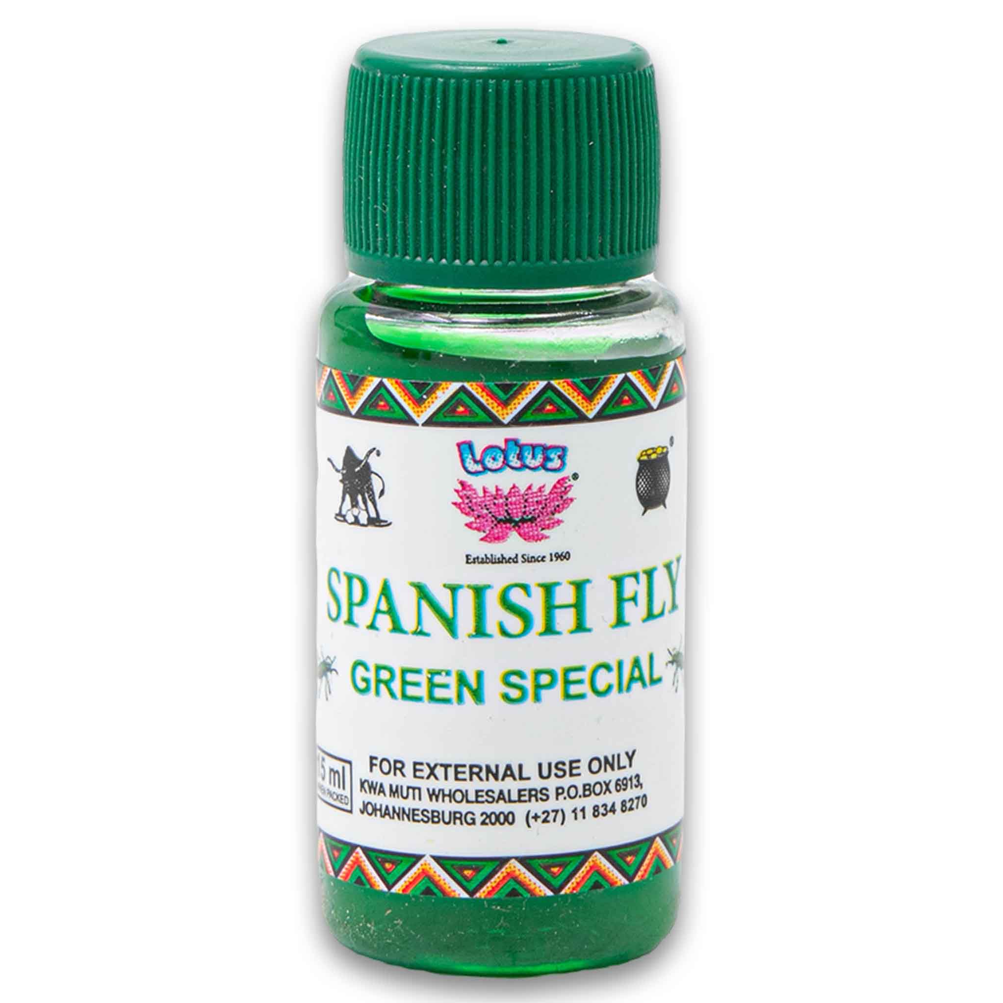 Spanish Fly R Spanish Fly Green Special 15ml - Enhance Your Experience – Cosmetic ...