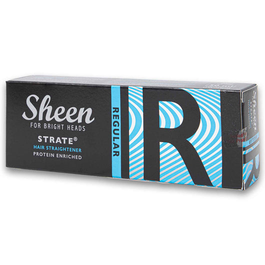 Sheen for Bright Heads, Strate Regular Protein Enriched Hair Straightener 50ml + Conditioner 50ml - Cosmetic Connection