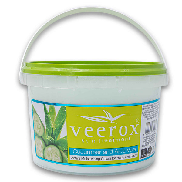 Veerox, Active Moisturising Cream for Hand & Body 1L - Cosmetic Connection