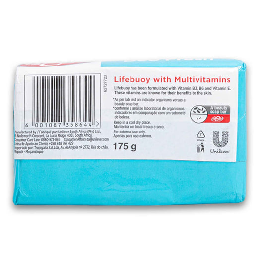 Lifebuoy, Deo Fresh Hygiene Soap with Multi Vitamins 100& Stronger Protection 175g - Cosmetic Connection