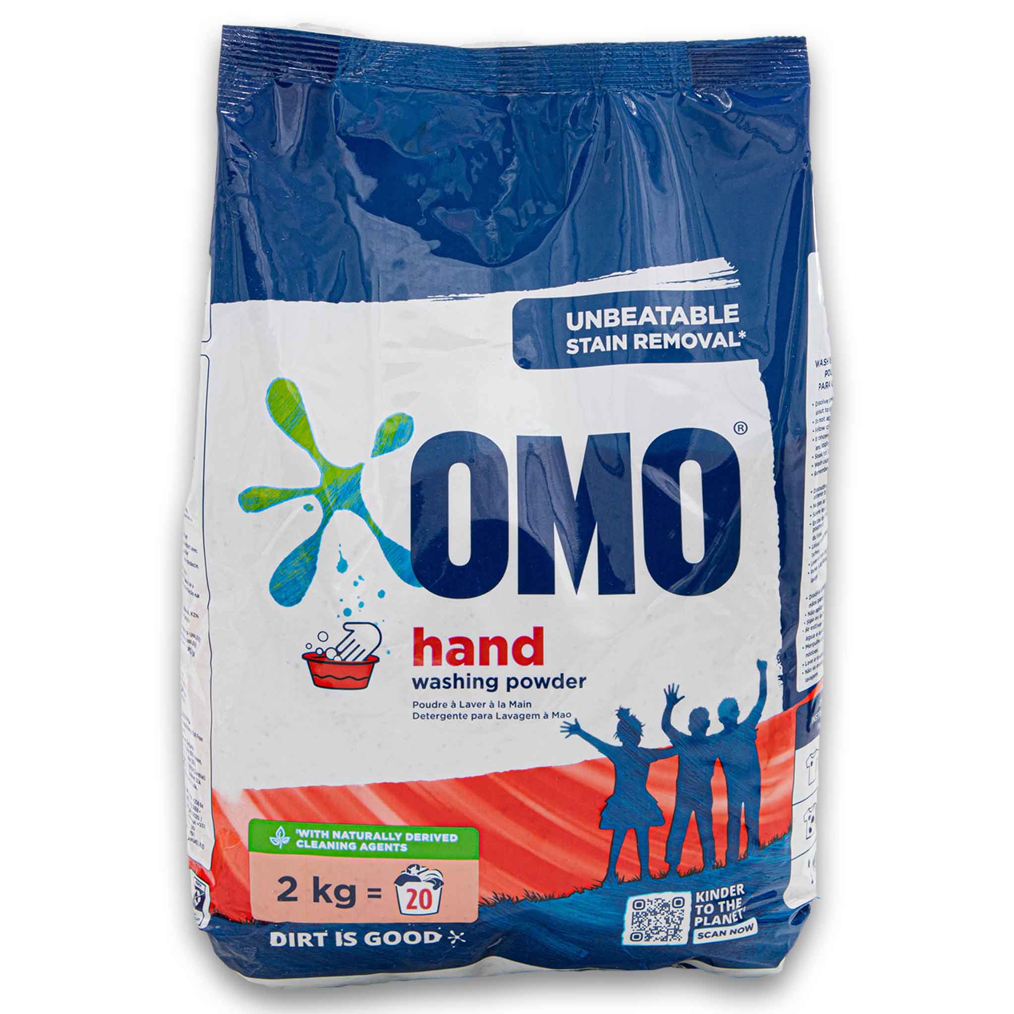 OMO, Hand Washing Powder 2kg - The Power of 10 Hands - Cosmetic Connection
