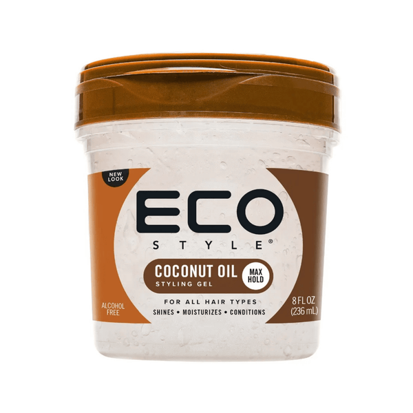 Coconut Oil Styling Gel Max Hold for all Hair Types Alcohol Free 236ml