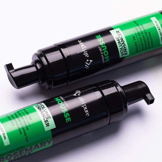 Afri Pure, Wrap & Set Mousse Volume Enhancer Infused Rosemary + Mint 200ml - Cosmetic Connection