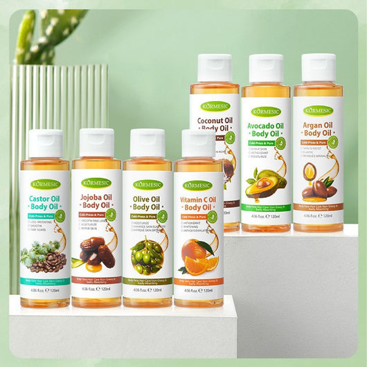 Kormesic, Castor Oil Body Oil Smooth Skin 120ml - Cosmetic Connection