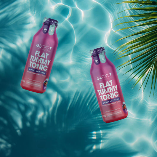 Gloot - Hips Bums & Tums, Flat Tummy Tonic Stimulant Free Weight Management Liquid Berry Blast 250ml - Cosmetic Connection