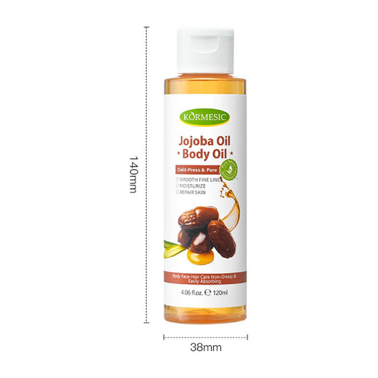 Kormesic, Jojoba Oil Body Oil Smooth Fine Lines 120ml - Cosmetic Connection