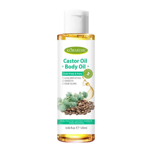 Kormesic, Castor Oil Body Oil Smooth Skin 120ml - Cosmetic Connection