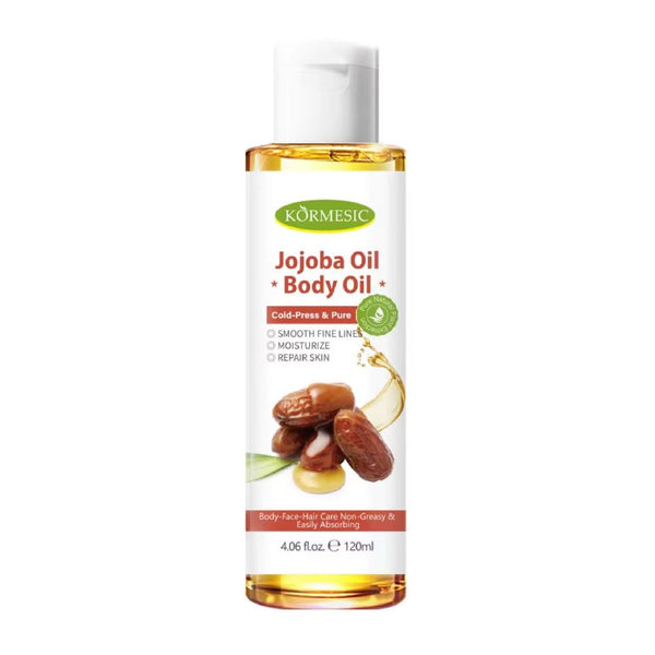 Kormesic, Jojoba Oil Body Oil Smooth Fine Lines 120ml - Cosmetic Connection