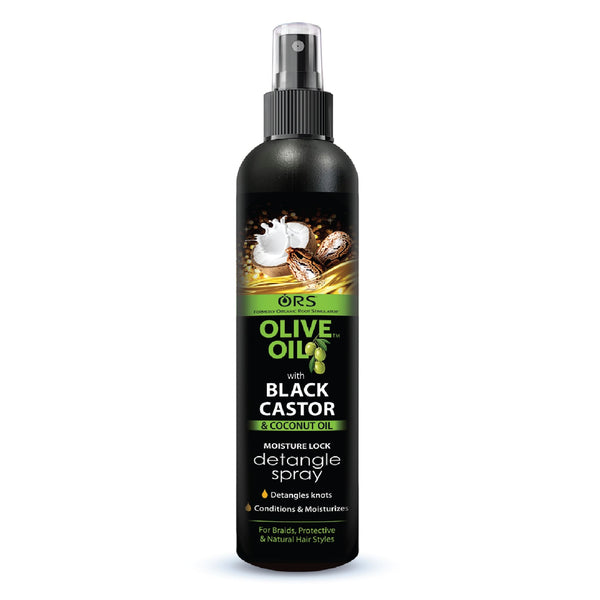Olive Oil with Black Castor & Coconut Oil Moisture Lock Detangle Spray 250ml