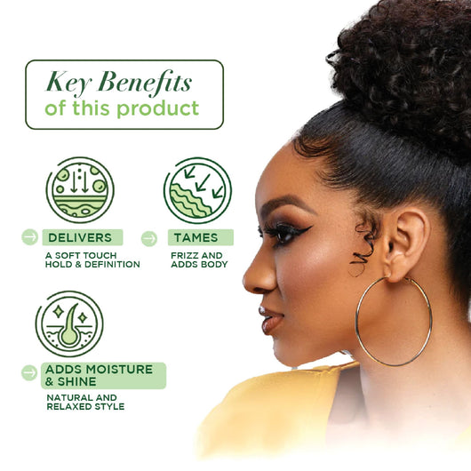 Organic Root Stimulator, Olive Oil Hold & Shine Wrap/Set Mousse infused with Coconut Oil 207ml - Cosmetic Connection
