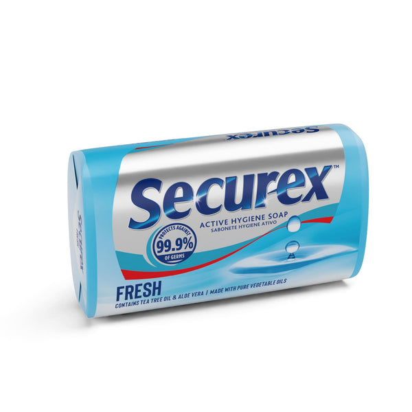 Securex, Active Hygiene Soap Tea Tree Oil & Aloe Vera 175g - Cosmetic Connection