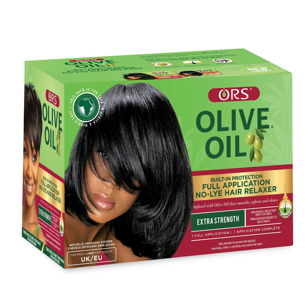 Organic Root Stimulator, Olive Oil Built-in Protection No-lye Hair Relaxer Extra Strength 1 Full Application - Cosmetic Connection
