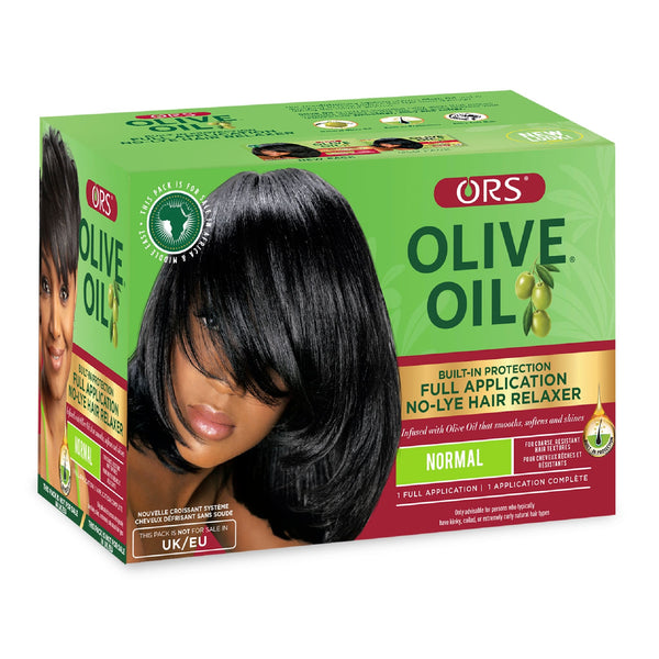 Organic Root Stimulator, Olive Oil Built-in Protection No-lye Hair Relaxer Normal Strength 1 Full Application - Cosmetic Connection