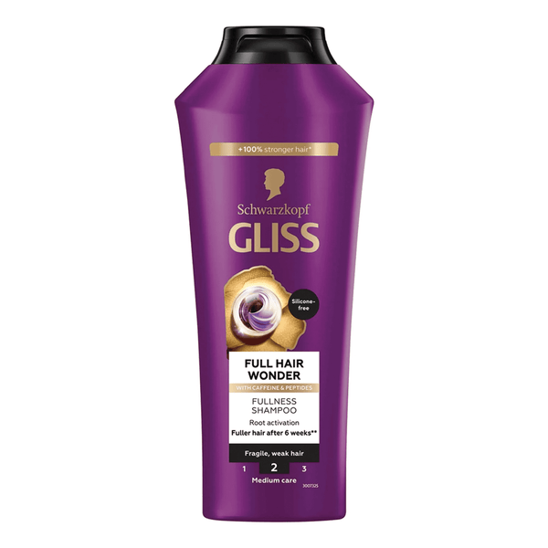 Full Hair Wonder Shampoo 400ml | Fullness & Strength – Root Activation for Fragile Weak Hair