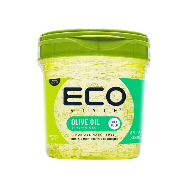 Eco Style, Olive Oil Styling Gel Max Hold 236ml - Cosmetic Connection