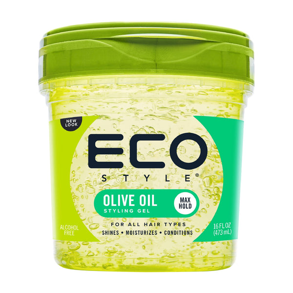 Eco Style, Olive Oil Styling Gel Max Hold 473ml - Cosmetic Connection