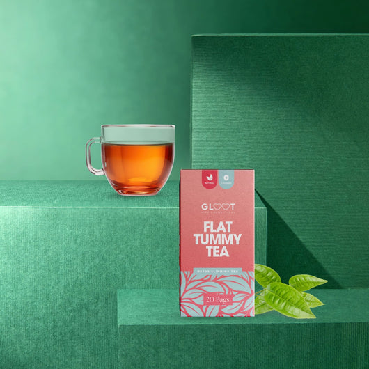 Gloot - Hips Bums & Tums, Flat Tummy Tea Detox Slimming Tea 20 Bags - Cosmetic Connection