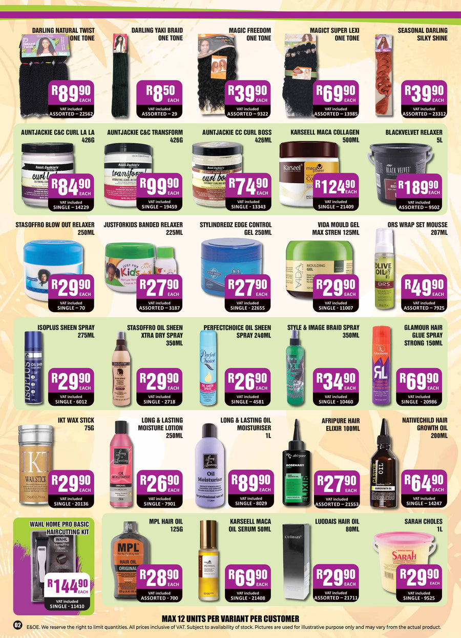 Promotion Catalogue – Cosmetic Connection