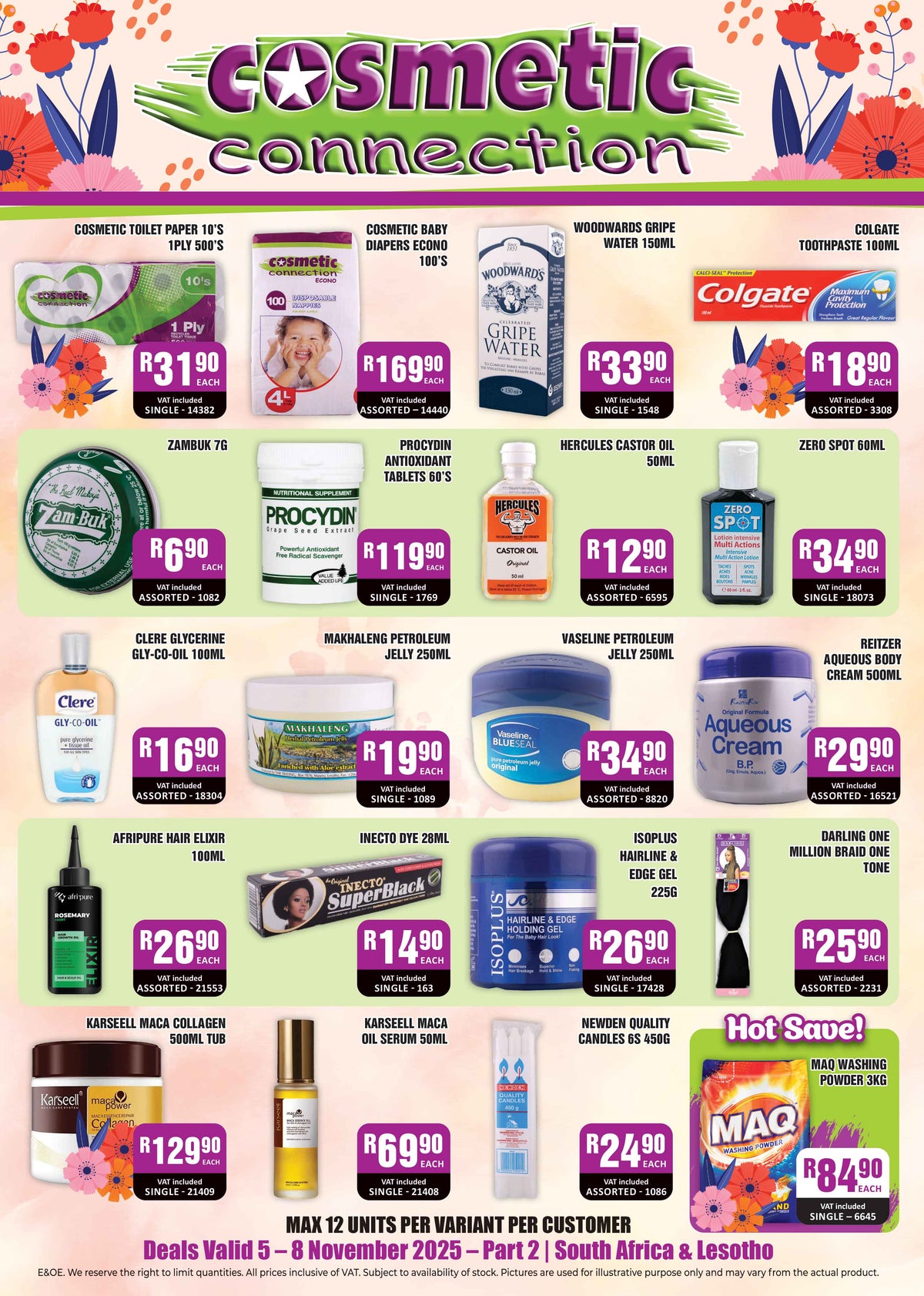 Promotion Catalogue – Cosmetic Connection