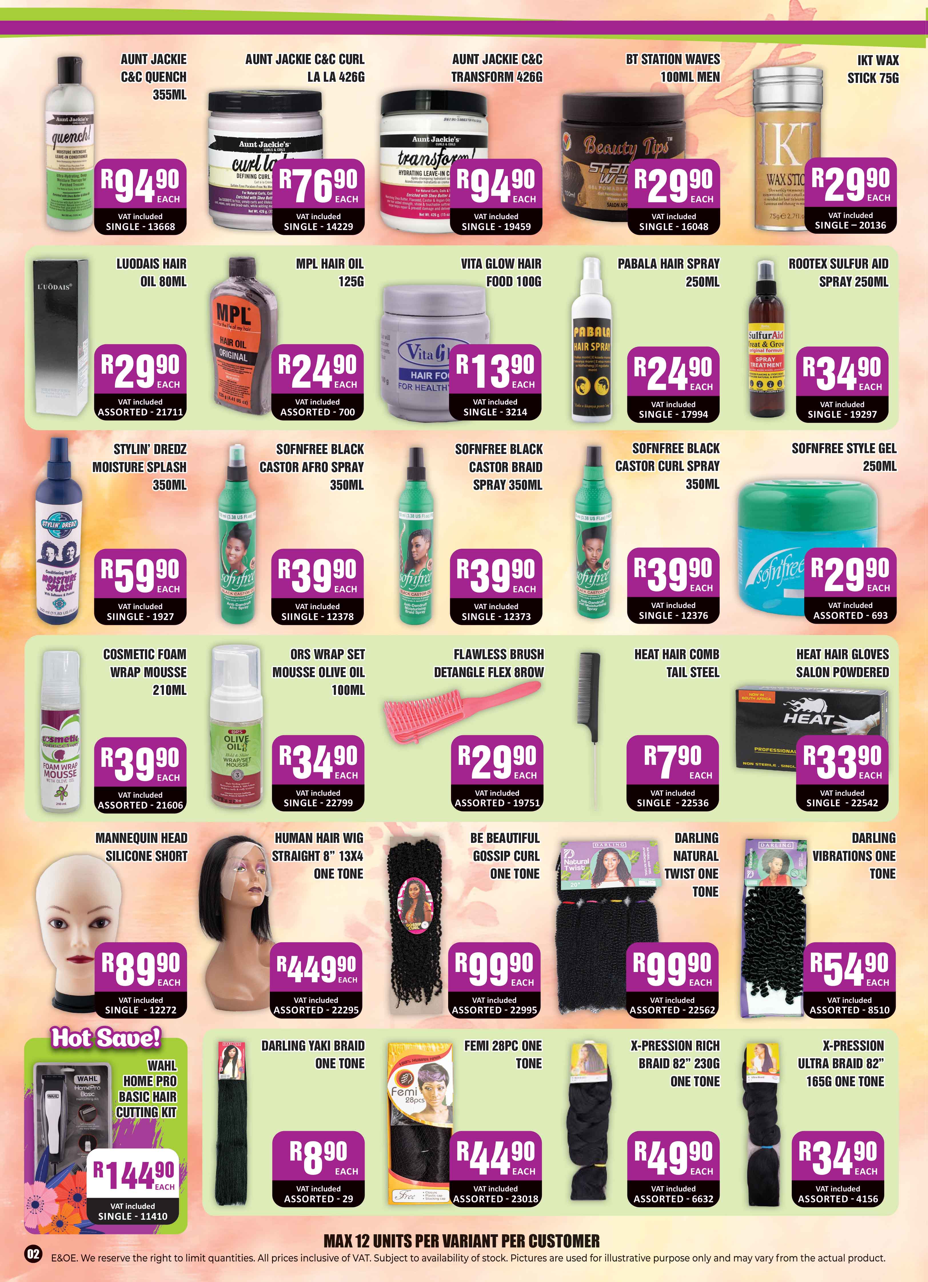Promotion Catalogue – Cosmetic Connection
