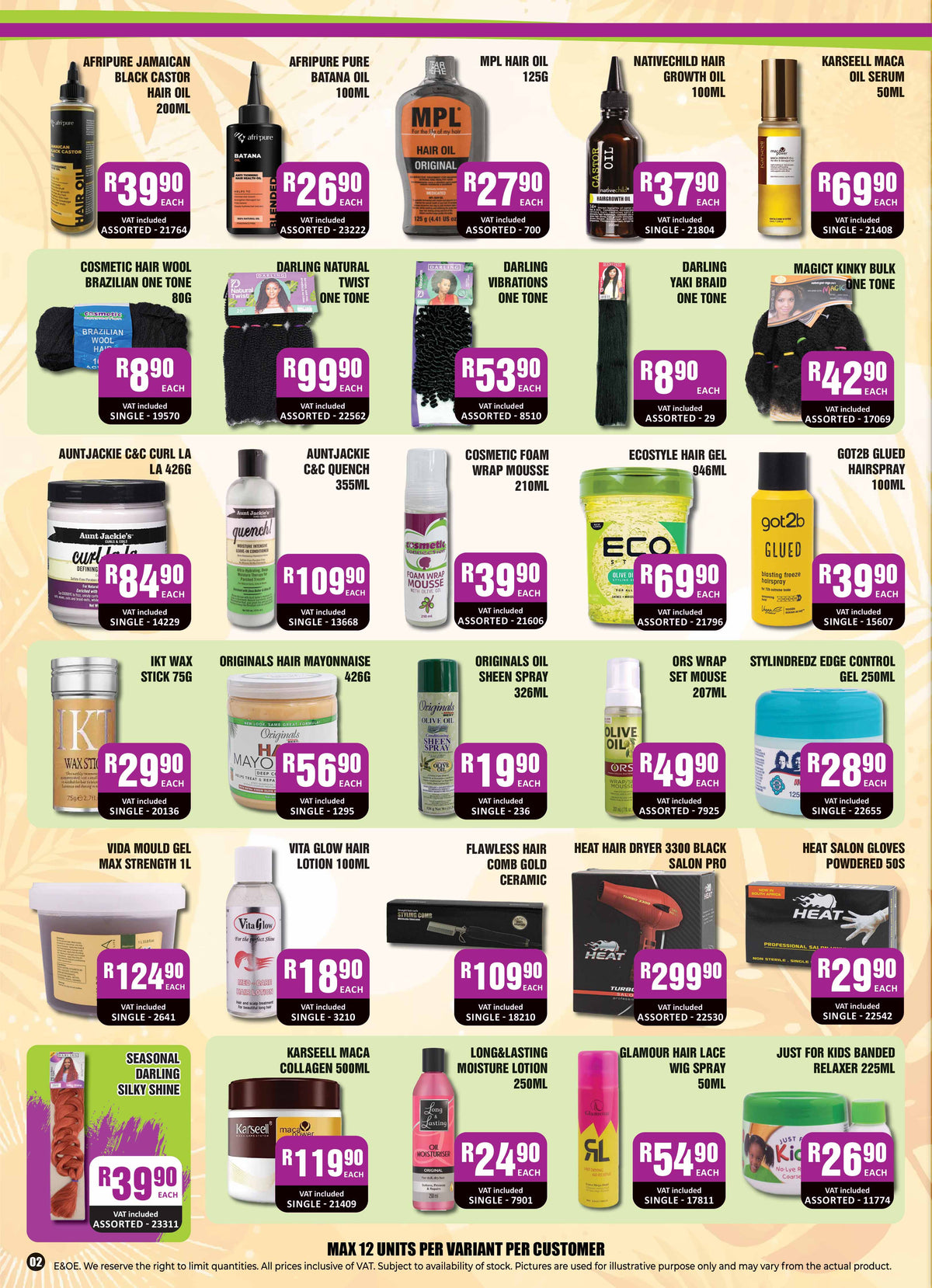 Promotion Catalogue – Cosmetic Connection