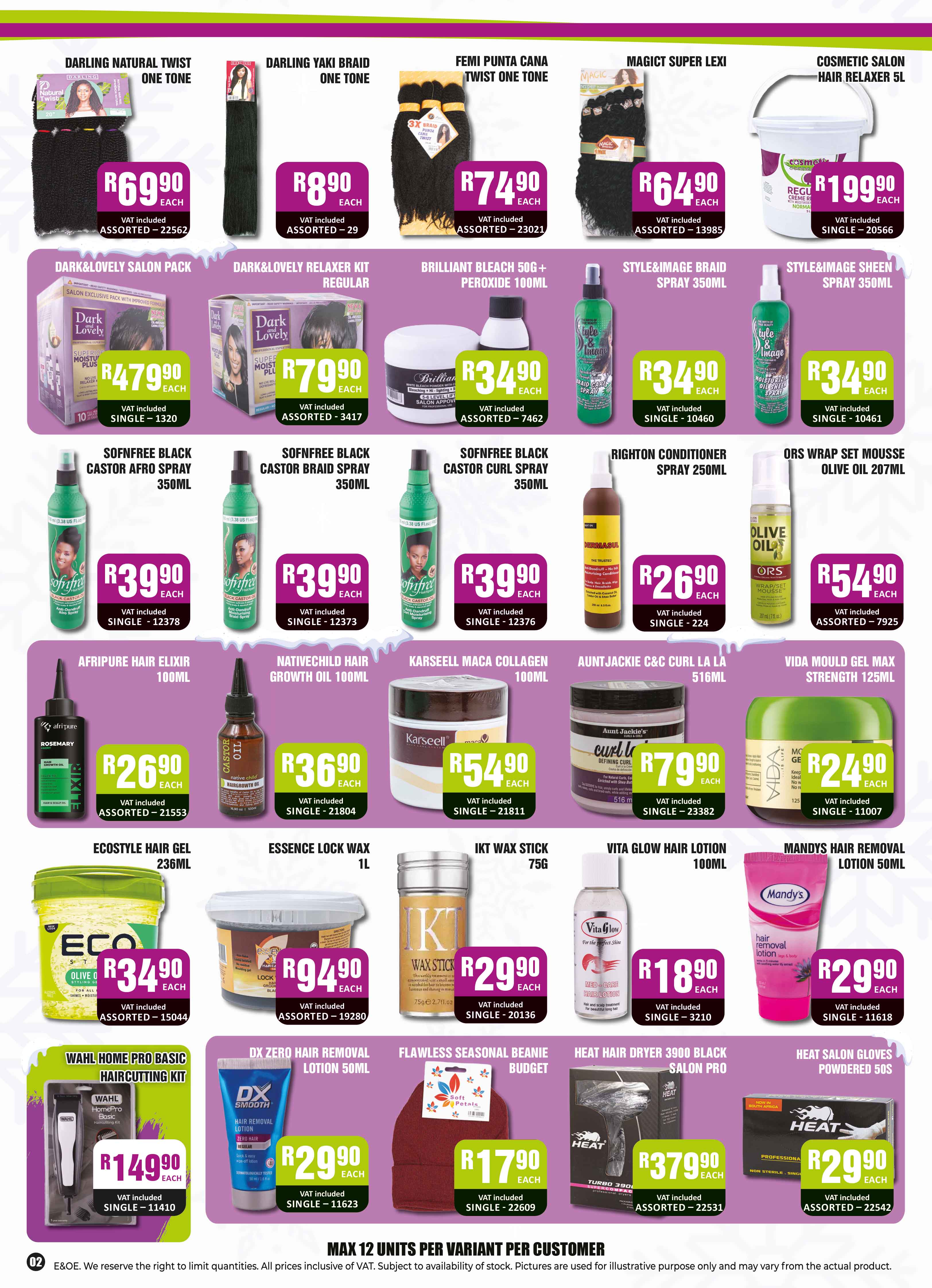 Promotion Catalogue – Cosmetic Connection