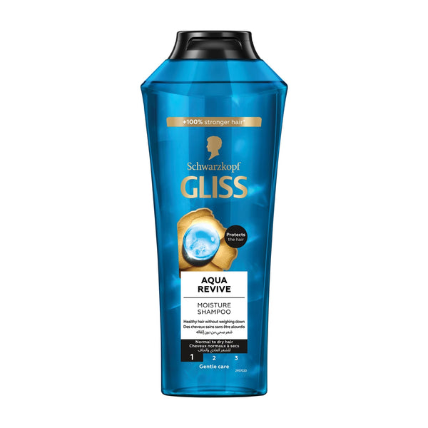 Aqua Revive Shampoo 400ml | With Hyaluron Complex & Marine Algae – Deep Moisture & Gentle Care for Normal to Dry Hair