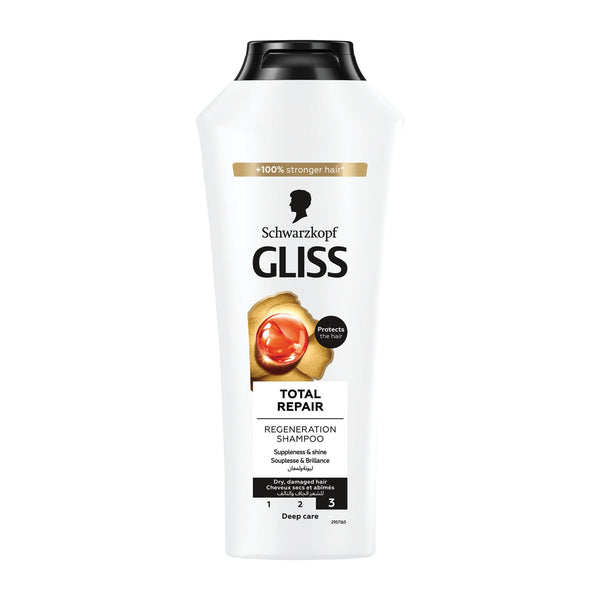 Total Repair Shampoo 400ml | Regeneration Formula with Keratin & Floral Nectar – Restores Shine & Smoothness for Dry Damaged Hair