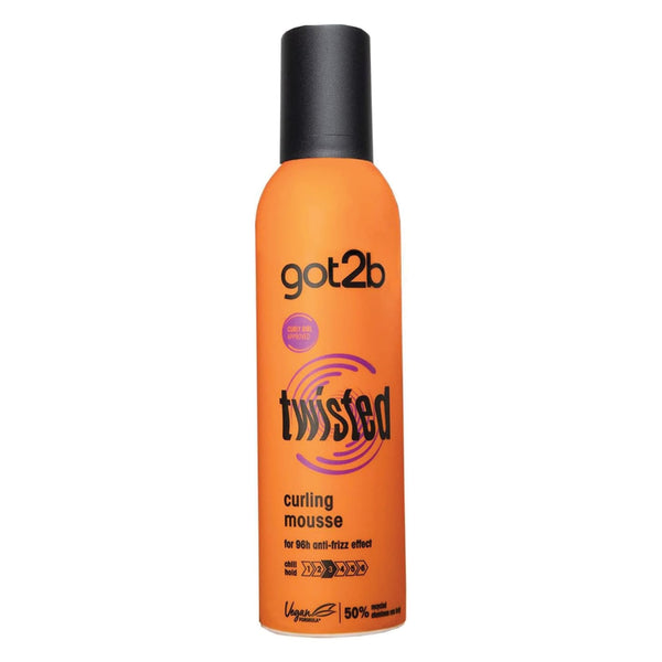 Twisted Curling Mousse 250ml | 96h Anti-Frizz Effect – Defines & Holds Curls with Flexible Control