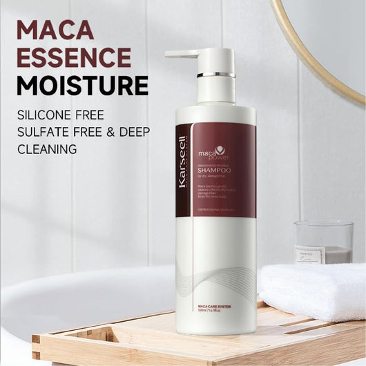 Karseell, Maca Essence Moisture Shampoo 500ml - Cosmetic Connection