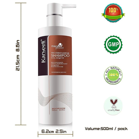 Karseell, Maca Essence Moisture Shampoo 500ml - Cosmetic Connection