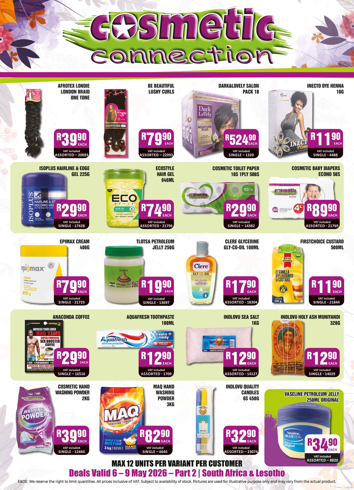 Promotion Catalogue – Cosmetic Connection