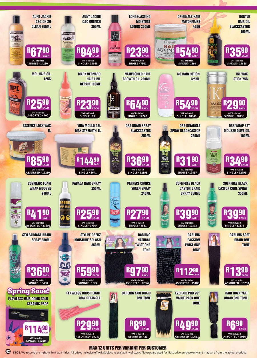 Promotion Catalogue – Cosmetic Connection