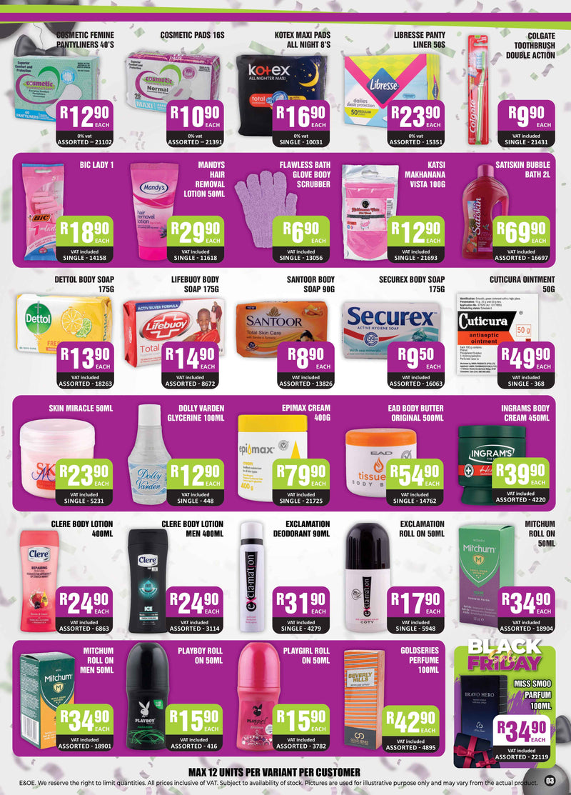 Promotion Catalogue – Cosmetic Connection